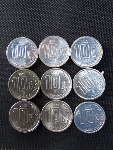 Ganga 27 Monedas Colección Completa 10 Centavos 1992 A2008