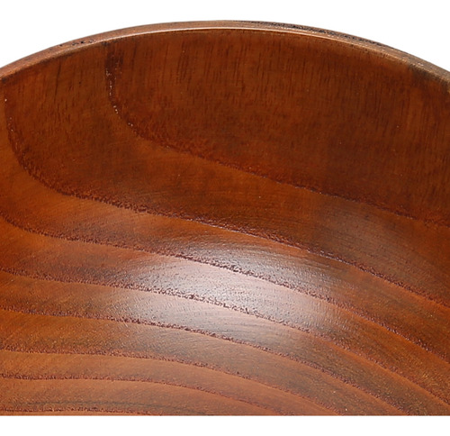 Cuenco De Madera Para Fideos, Grano Único, Superficies Más L