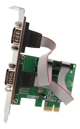Placa Serial Pcie Rs232 Db9 - Low Profile 2 Puertos