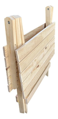 Mesa Con Sillas Plegables Dmadera El Más Cómodo Y Resistente