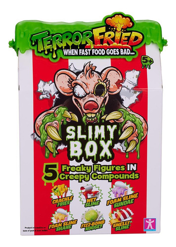 Figuras coleccionables súper aterradoras Slimy box Terror Fried