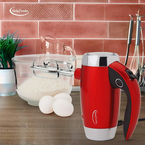 Betty Crocker Mezcador De Manos De 7 Velocidades Con Soporte