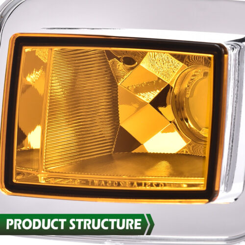 Amber Lens Front Turn Signal Light Parking Lamp Fit For Cch