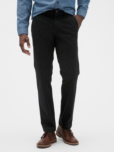 Pantalón Essential Khaki Straight Gap Hombre