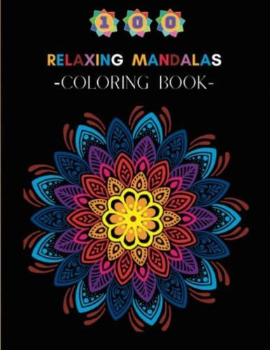 Libro: Relaxing Mandala Coloring Book: Coloring Book Tim For