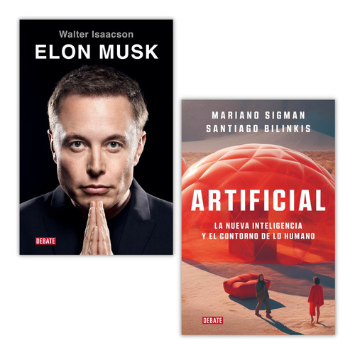 Pack Elon Musk De Walter Isaacson + Artificial