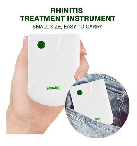 Aparelho Sinusite Rinite Alergia Bionase Laser Original