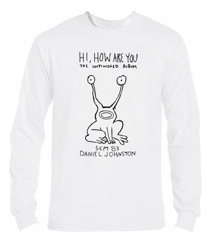 Polera Ml Daniel Johnston Hi How Are You Pop Abominatron