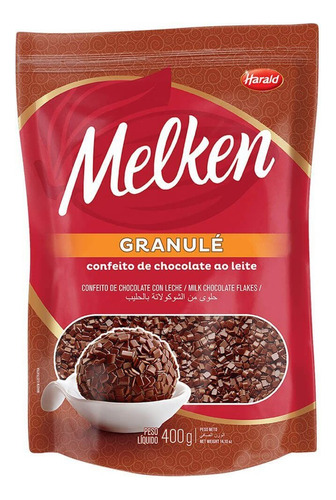 Granulé Chocolate ao Leite Melken Harald 400g