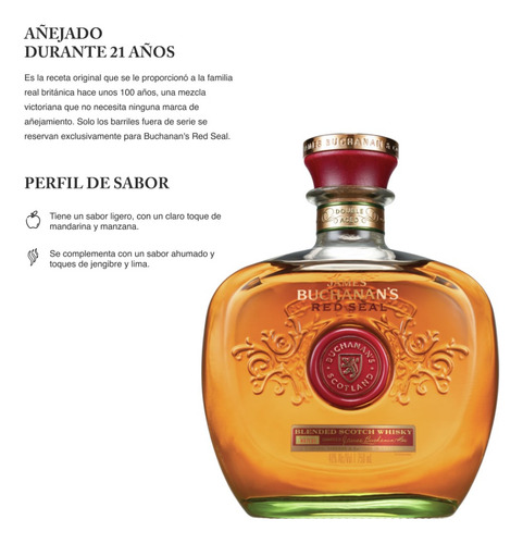 Buchanans Red Seal Nuevo! Bostonmartin