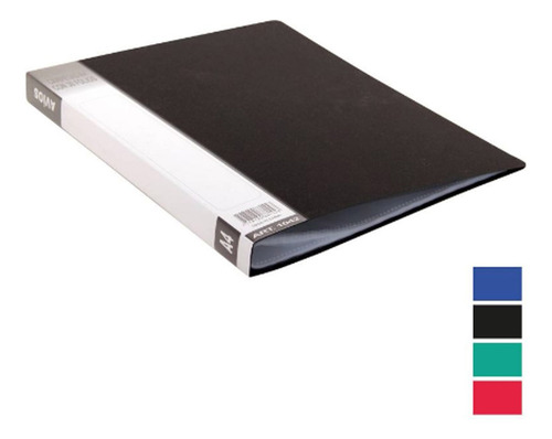 Carpeta Avíos A4 Con 30 Folios Colores Color Verde