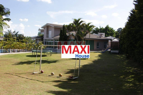 Casa À Venda No Residencial Dez (alphaville), Santana De Parnaíba. - Ca0032
