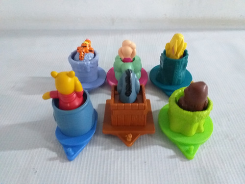 Muñecos Tren De Winnie Pooh Macdonalds (Usado)