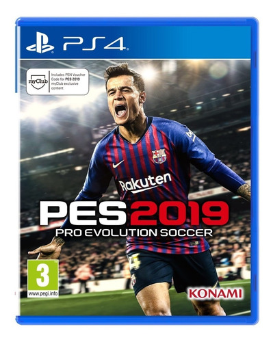 Pro Evolution Soccer  - Pes 2019 - Pes 19 Ps4
