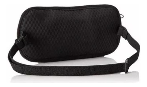 Victorinox Deluxe Concealed Belt Rfid Protection Black Color Negro Diseño De La Tela Liso