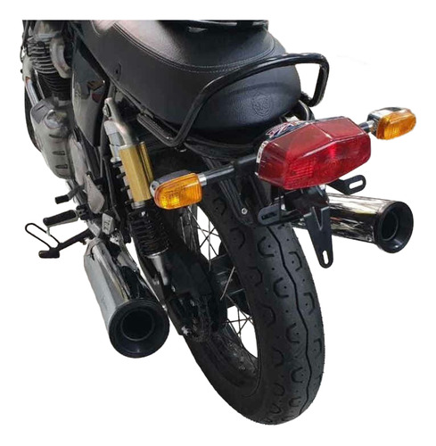 Ponteira Customer Royal Enfield 650 Gt Continental Cromada