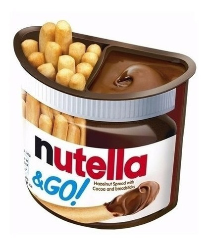 Chocolate Nutella & Go De 1 Unidad