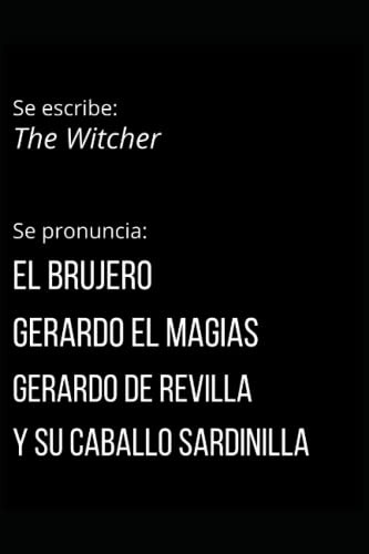 The Witcher - Libreta - Meme