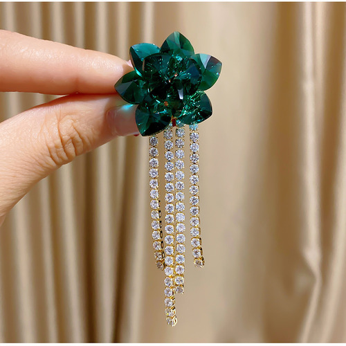 Broche Con Forma De Flor De Cristal Austriaco Con Forma De P