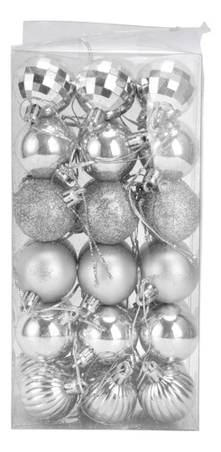 Decoración Navideña, 36 Piezas, Adornos De Bolas De Árbol Ir