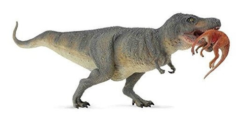 Figura De Tiranosauro Rex Con Presa - Colección Prehistórica