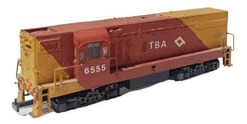 Locomotora Frateschi Tba G12 Ho 1/87 Usada Pintada A Mano