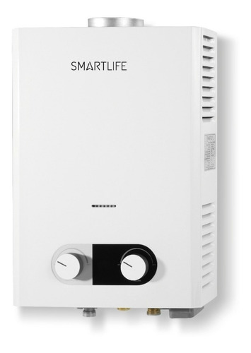 Calentador Instantáneo Smartlife Digital A Gas Natural 6l Color Blanco