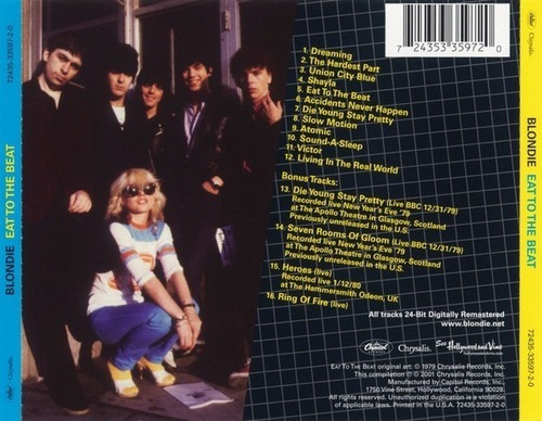 Blondie - Eat To The Beat Cd Nuevo Sellado Importado