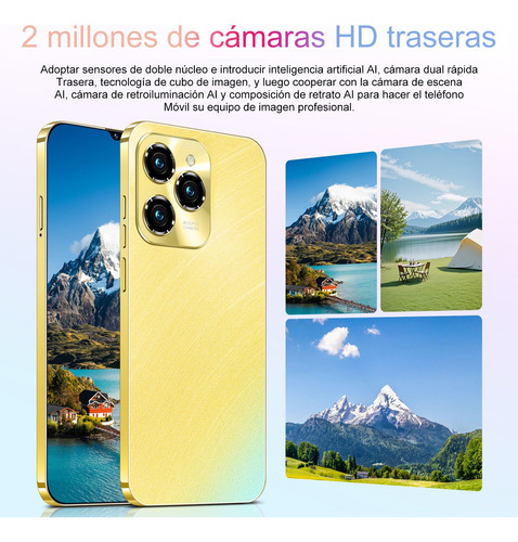 Android Celulares Hot40 Pro 6.26 Pulgadas Barato Ram1gb Y Rom16gb