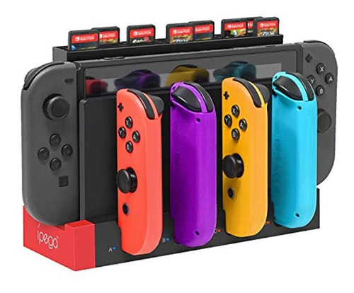 Cargador Fyoung Para El Controlador Joy Cons, Base De Carga