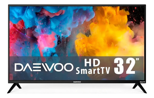 Pantalla Daewoo 32 Pulgadas Smart Roku HD DAW32R