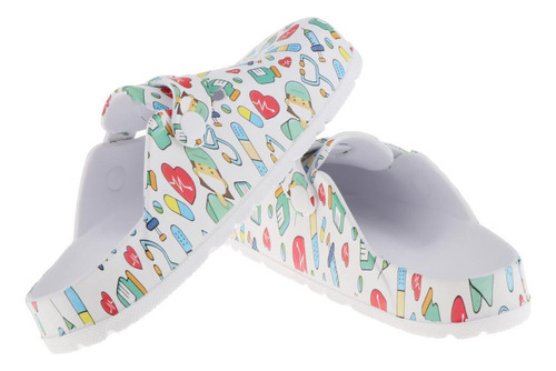 Zapatos De Trabajo Estampados Para Mujer, Sin Cordones, Para