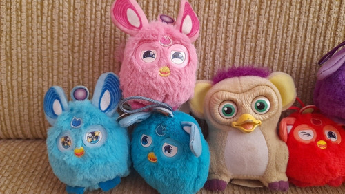 Coleção Macdonalds Furby 7 Personagens Pelúcias (Usado)