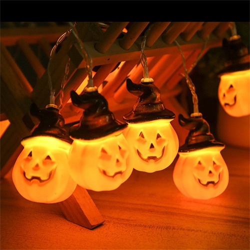 Cadena De Luces Led R Para Halloween, Decoración De Hallowee
