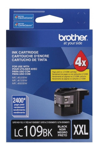 Cartucho Original Brother Lc109bk Lc109xxl J6520 J6720 J6920