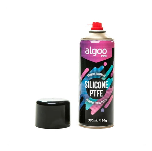 Oléo Algoo Proteção Brilho Silicone Ptfe Spray 300ml P/bike