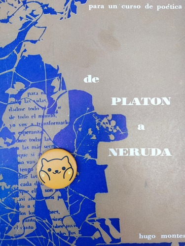 Libro De Platón A Neruda: Para Un Curso De Poética M 155i9