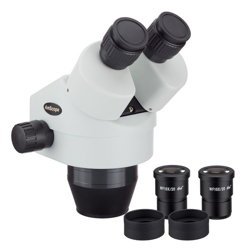 Amscope Smb 3,5 x -90 x Binocular De Potencia De Zoom Mic. Color Clear