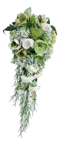 De Boda Para , Ramo De Flores Artificiales Con Forma De Para