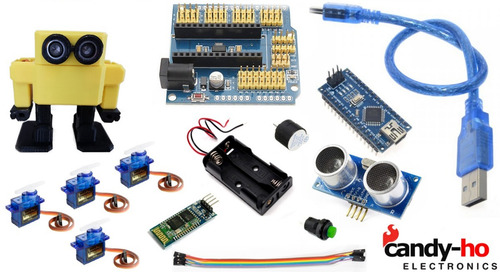 Kit Para Armar Robot Otto Minion Con Brazos Baila Arduino