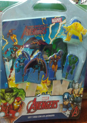 Avengers Leer Y Jugar Valija Marvel Nuevo *