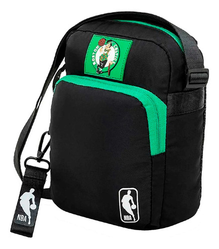 Morral Bandolera Nba Oficial Importada Equipos + Llavero