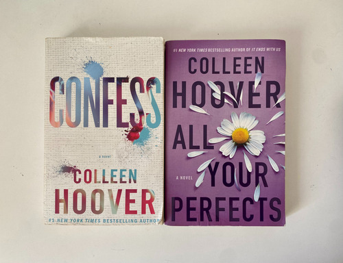 Libros Colleen Hoover: Confess + All Your Perfects