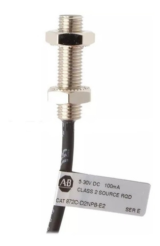 Sensor Inductivo 8mm 30v Pnp 3h Allen Bradley 872c-d2np8-e2