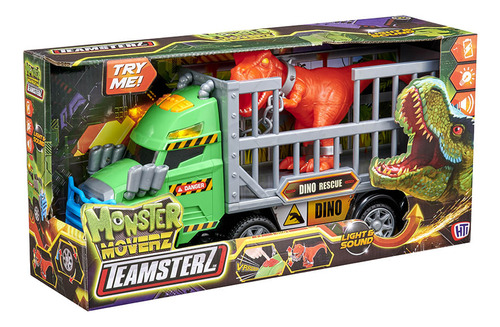 Teamsterz Monster Moverz Luz Y Sonido 40cm Camion Rescate Di
