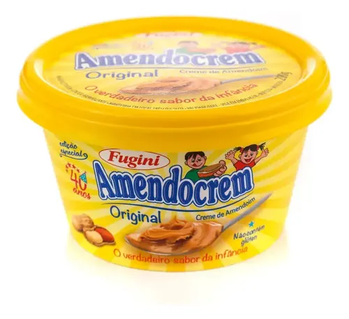 Creme De Amendoim Amendocrem Original Pote 200g | Parcelamento sem Creme De Amendoim Amendocrem Original Pote 200g | Parcelamento sem