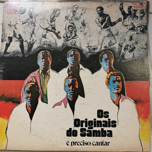 Disco Lp:os Originais Do Samba- E Preciso Cantar