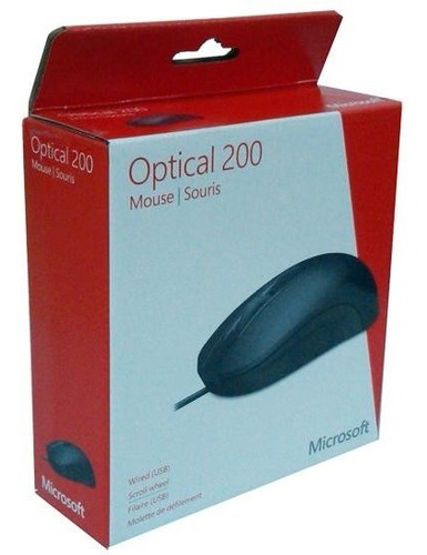 Imagen 2 de 2 de Mouse Microsoft Usb Optical 200 Raton Computadora Cable