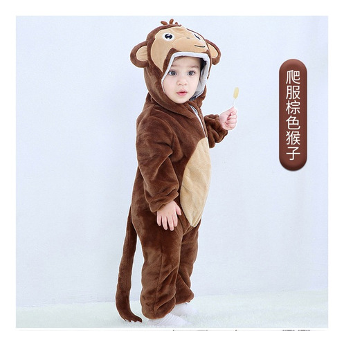 D Disfraz Infantil Bebé Invierno Mascotas Mono Pijama