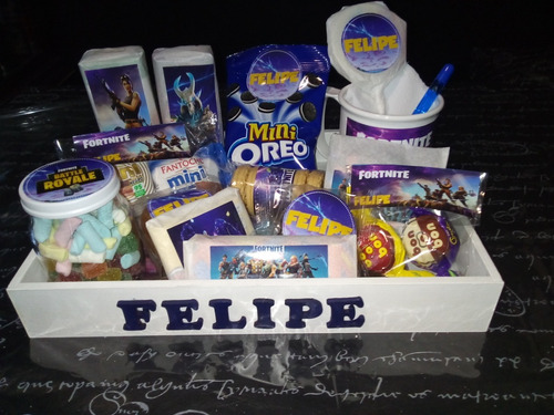 Desayunos Infantiles Fortnite Personalizados
